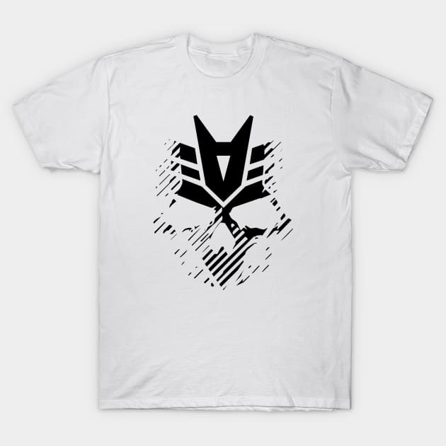 Ghost Recon/Decepticon Mash Up (Black) T-Shirt by Ironmatter